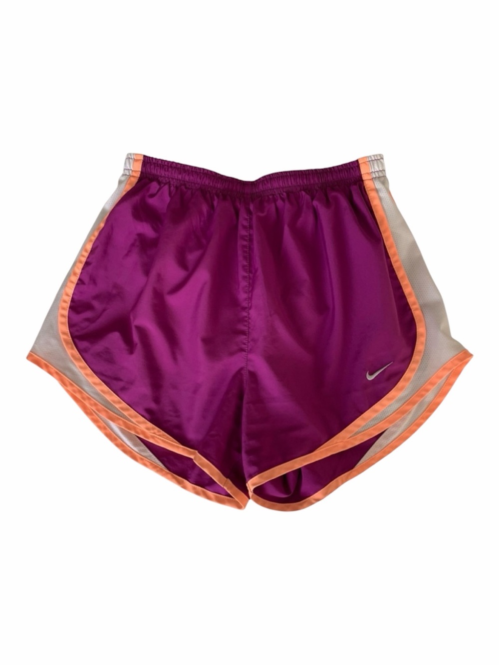 Nike Tempo Shorts Women’s Size S Purple Dri-Fit Drawstring Pocket Logo Running